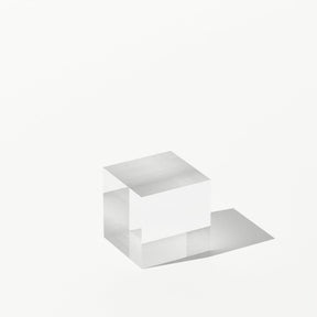 Clear Acrylic Cube (Various Sizes) - Product Photography - propshop.ca